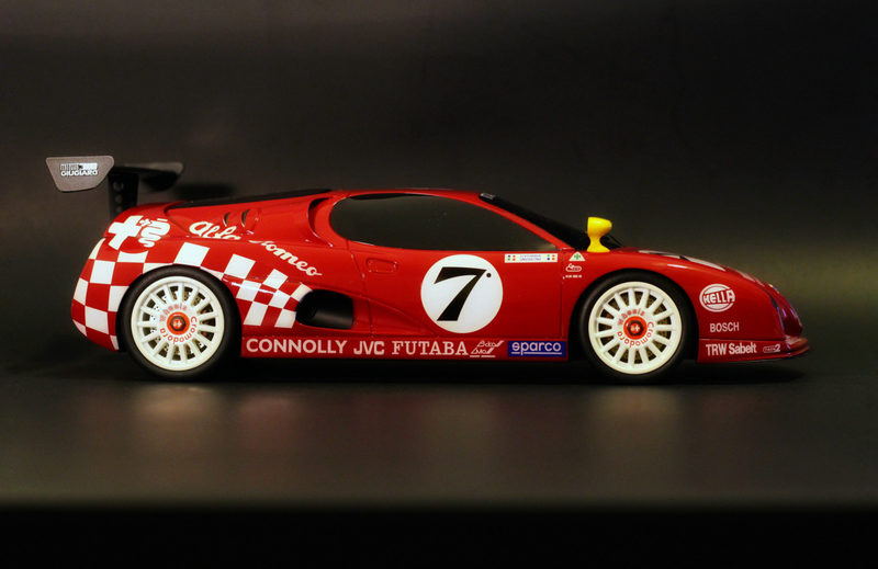 Illustration for article titled Alfa Romeo Scighera GT by ItalDesign in 1:18 scale